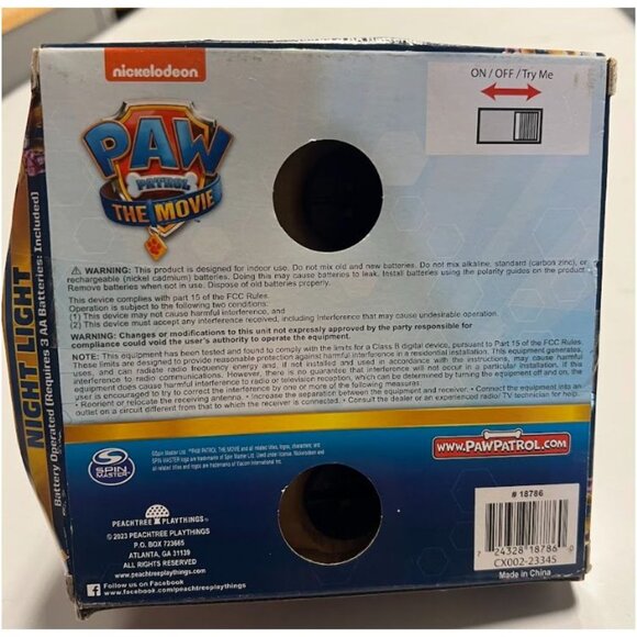 PAW Patrol Sky LED Nightlight 15‑Minute Auto Shut‑Off 3D Skye Design - Picture 3 of 4